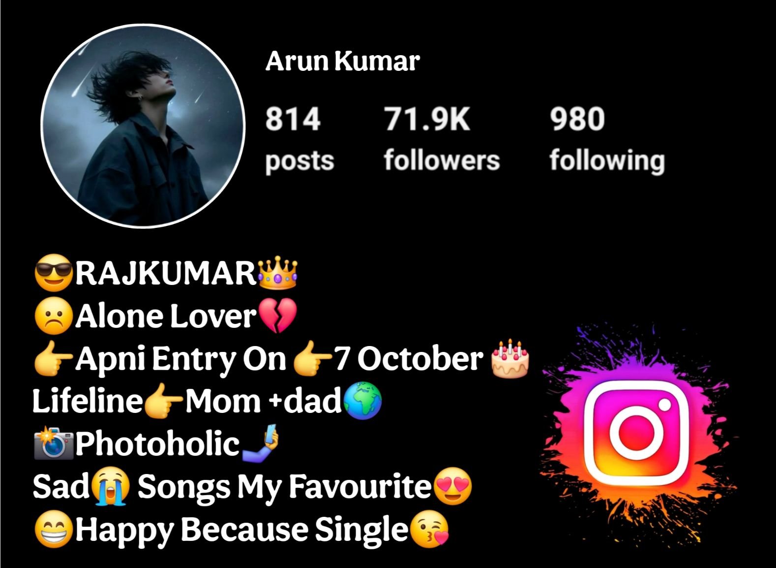 Alone Bio For Instagram