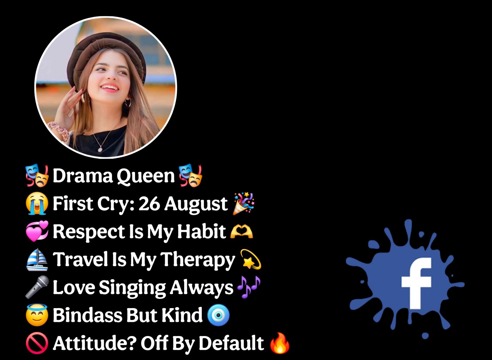 Facebook Bio For Girls