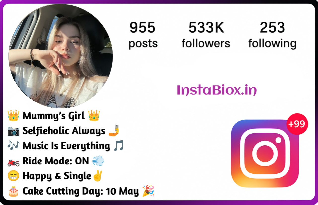 Instagram Bio For Girls