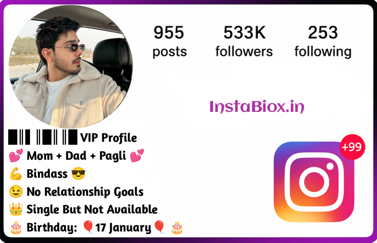 Facebook Bio For Boys