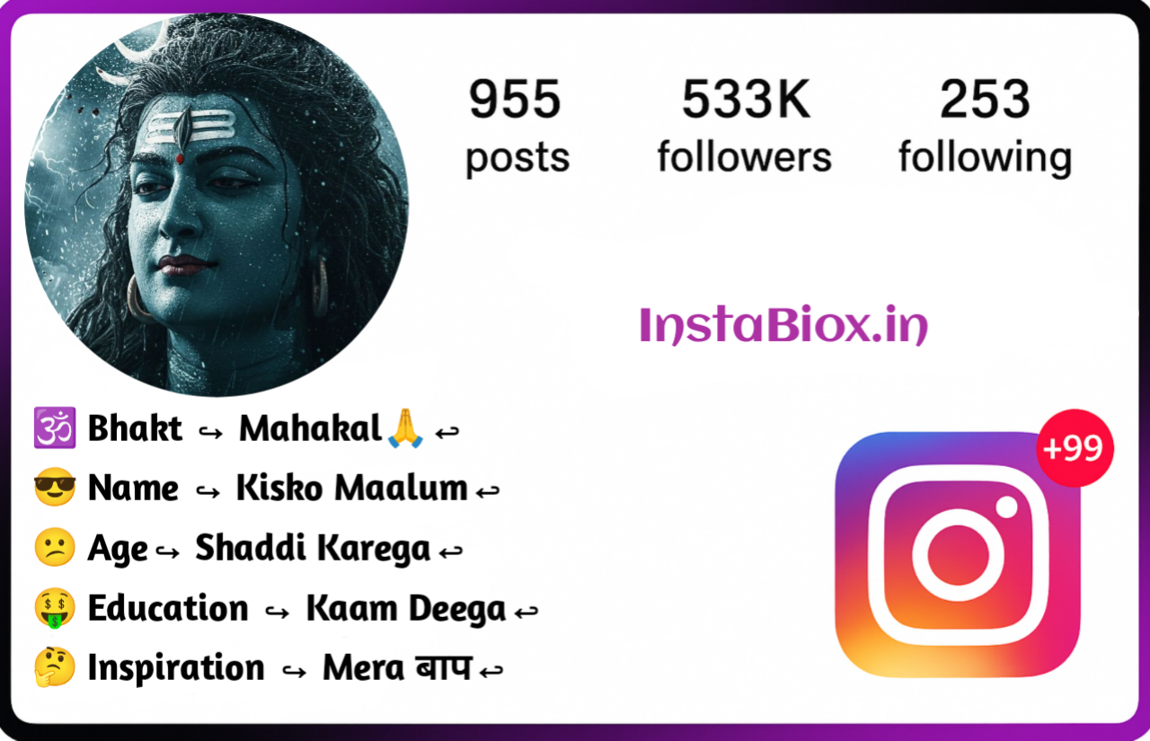 Mahakal Bio For Instagram