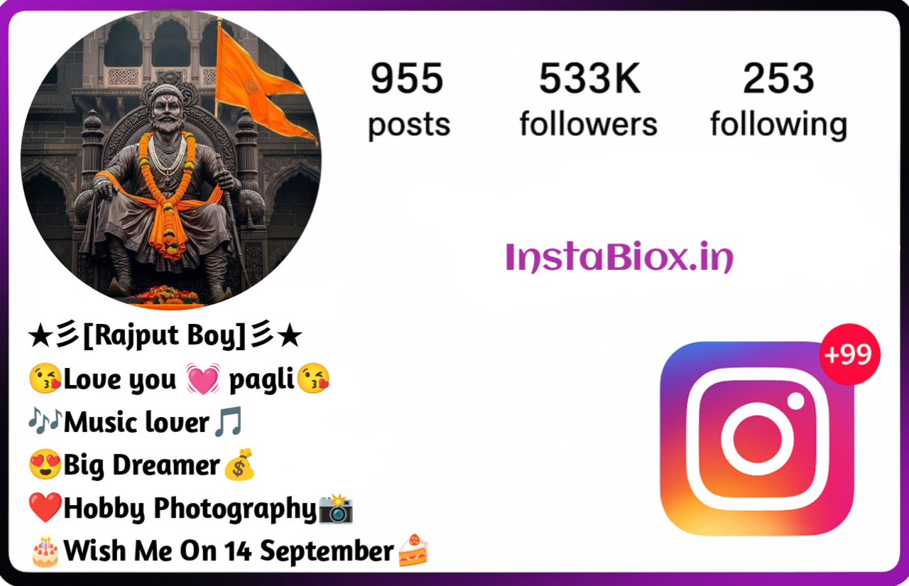 Rajput Bio For Instagram